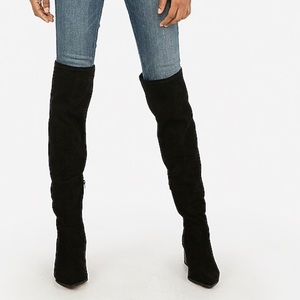 Low Block Heel Stretch Boots